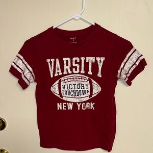 Carter's Red Varsity New York Tee
